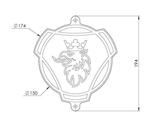 Scania MS LED 1.komplekts (2 kastes)